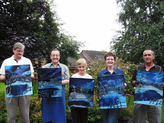 Painting My Way art classes in Shropshire